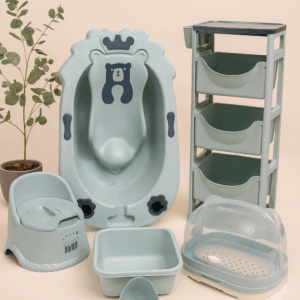 Papillon 7‑in‑1 Baby Bathtub Set
