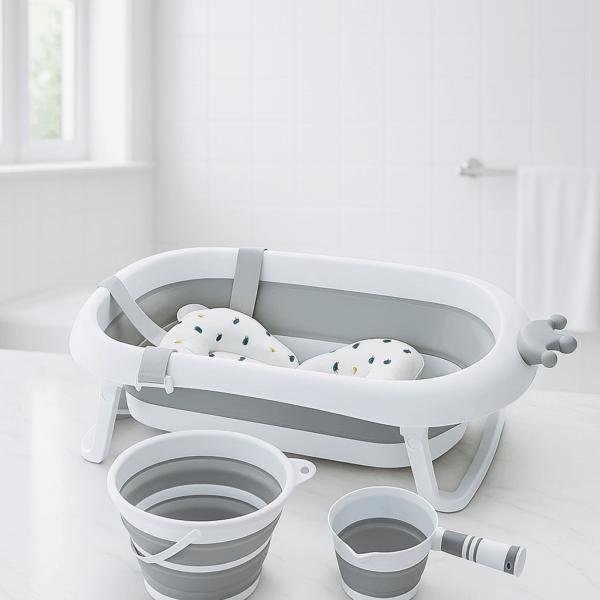 Toimoys 4‑in‑1 Foldable Baby Bath Set