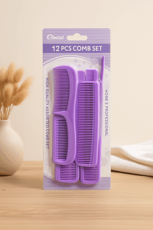 12-in-1 Baby Mother Hair Comb Set