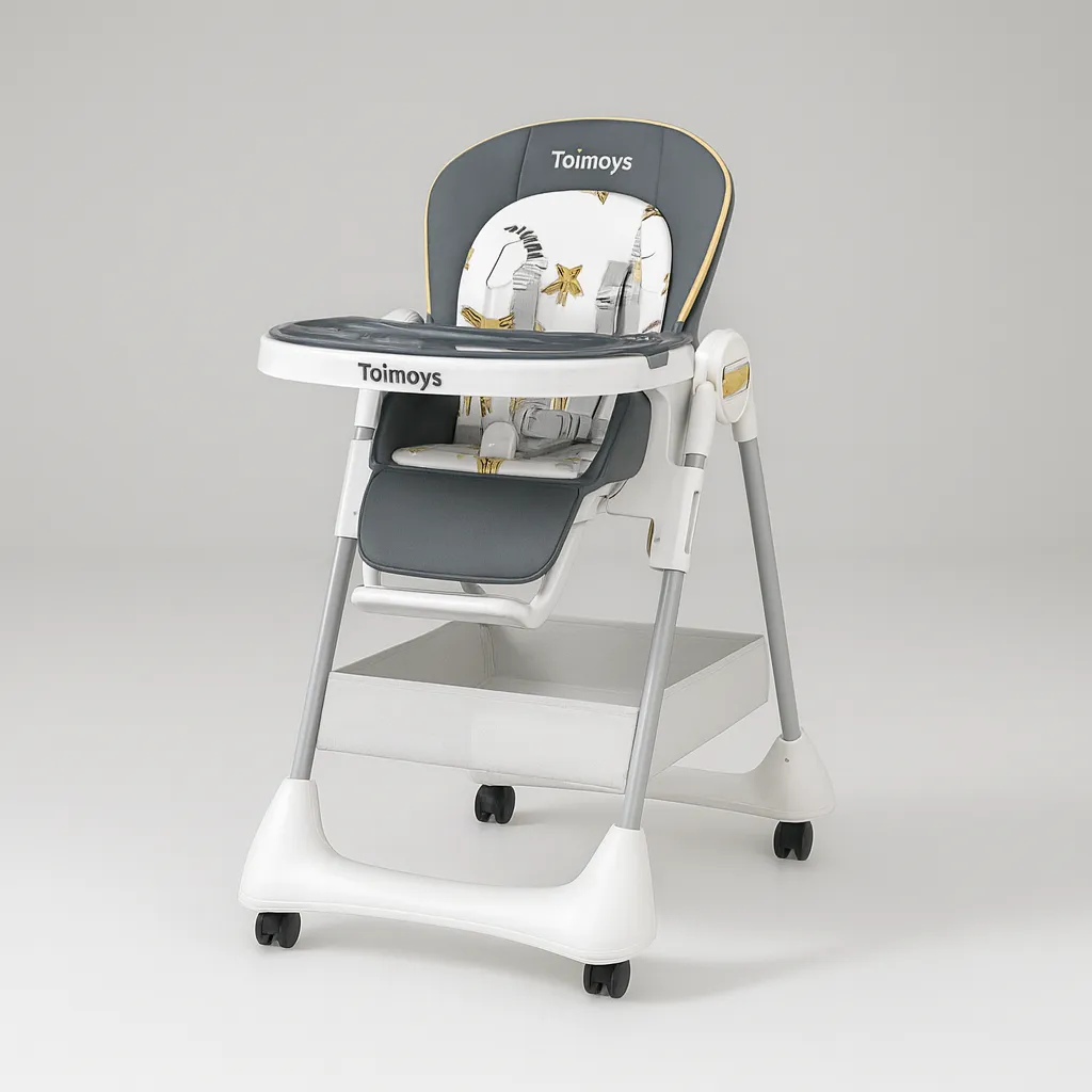 Toimoys Multifunctional Baby High Chair – Adjustable, Safe, Modern Seat - Image 2