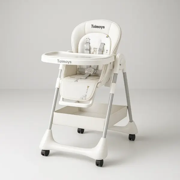 Toimoys Multifunctional Baby High Chair – Adjustable, Safe, Modern Seat - Image 3