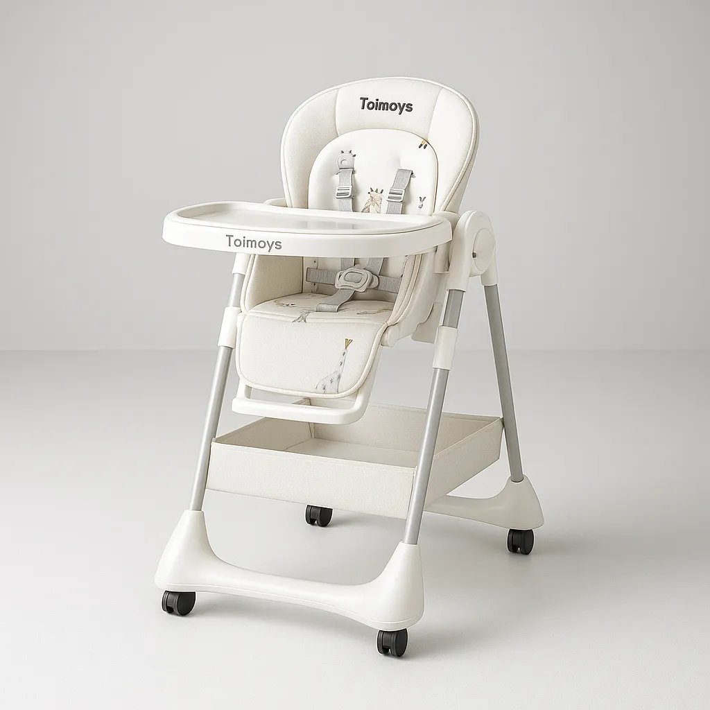 Toimoys Multifunctional Baby High Chair – Adjustable, Safe, Modern Seat - Image 3
