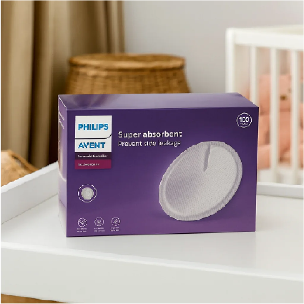 Philips Avent Disposable Breast Pads 100pcs—Leak-Proof Nursing