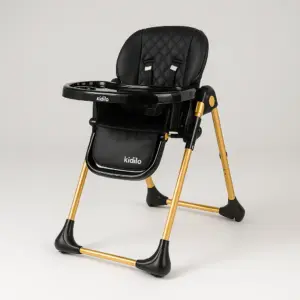 Kidilo Baby High Chair – Adjustable, Safe, Table-Height Toddler Seat