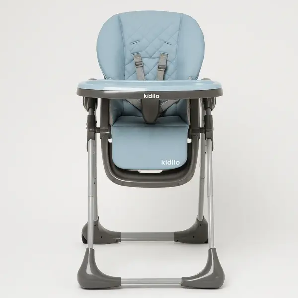 Kidilo Baby High Chair – Adjustable, Safe, Table-Height Toddler Seat - Image 2