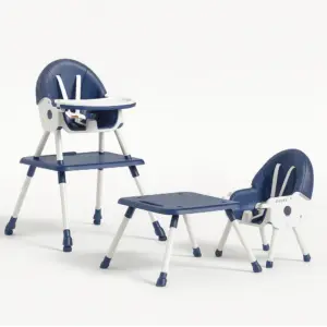 2in1 Detachable Baby High Chair: Convertible Table & Seat Solution
