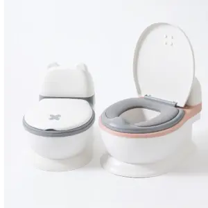 Baby Potty Trainer with Soft Seat & Splash Guard for Toddlers