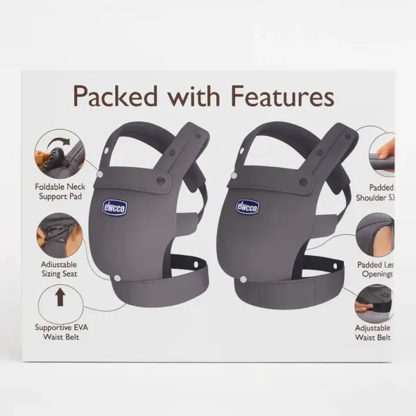 Chicco Baby Carrier – Adjustable, Foldable Neck Pad, Padded Comfort - Image 2