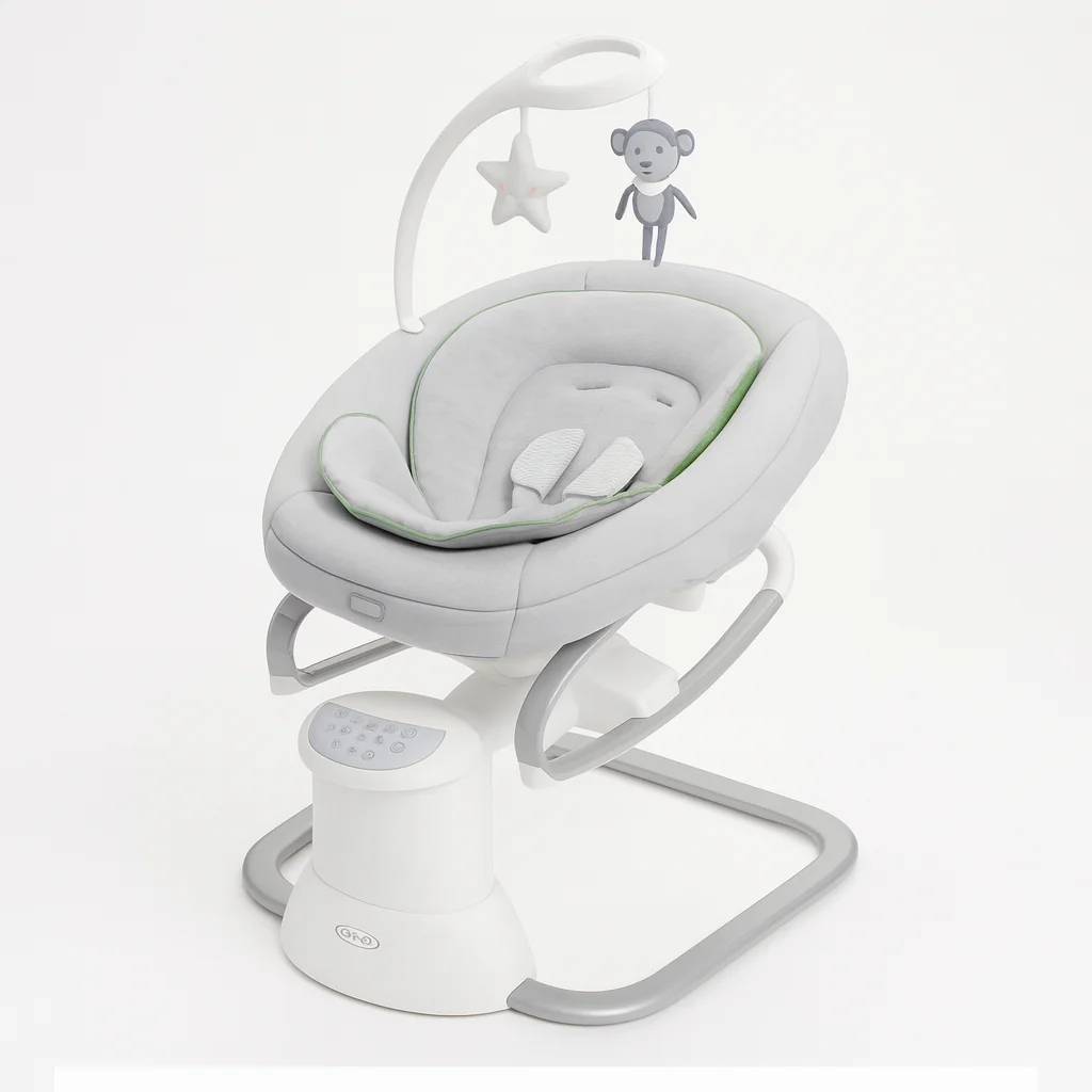 Graco Soothe My Way Baby Swing & Rocker – Ultimate Comfort, 16 Modes - Image 5