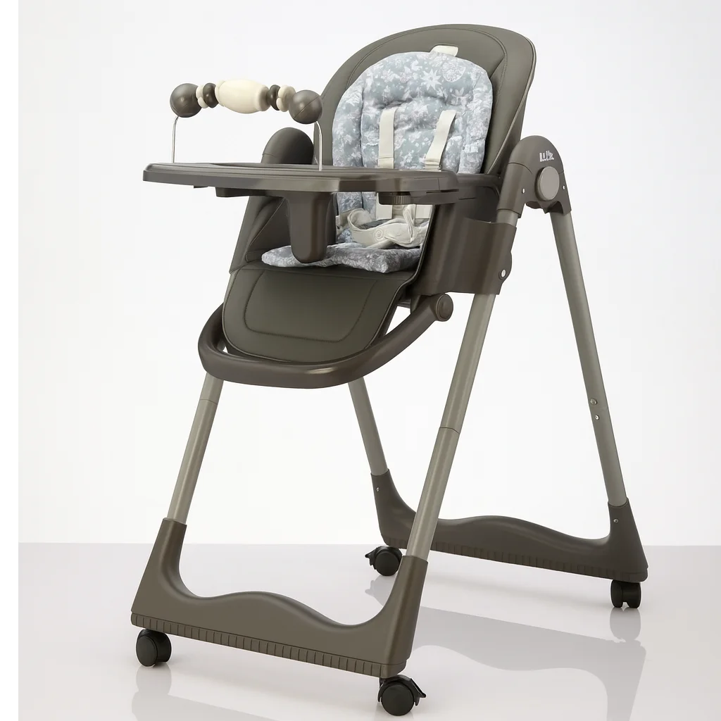 Kidilo High Chair with Play Ring – Comfort, Safety & Fun Combined
