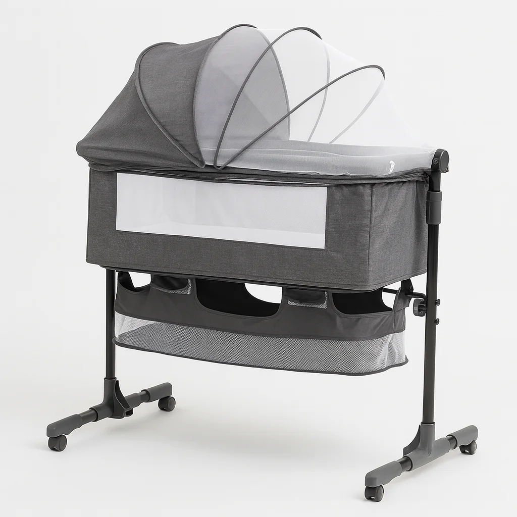 Next to Me Adjustable Baby Bassinet Mattress & Mosquito Net