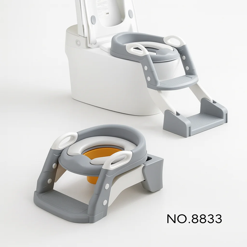 Toimoys Multifunctional Baby Toilet Potty with Ladder – Toddler Training Seat - Image 2