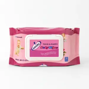 Angel Baby Wipes Gentle & Moisturizing Wipes, Alcohol-Free