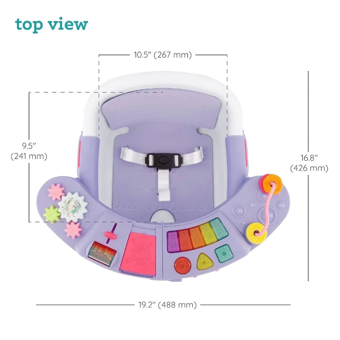 Infantino 3-in-1 Booster Seat, Feeding & Play Chair for Toddlers - Image 4