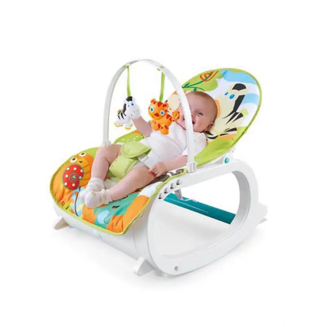 3-in-1 Baby Rocker, Bouncer & Feeding Chair | Multifunctional Seat - Image 2