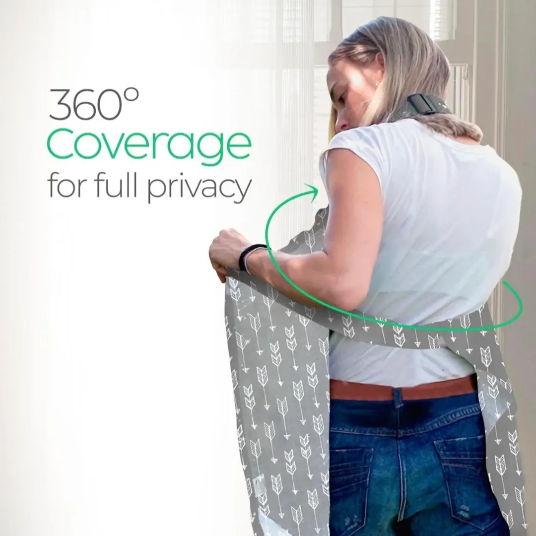 Premium Cotton Nursing Cover – Breathable, Stylish & Multi-Purpose - Image 3
