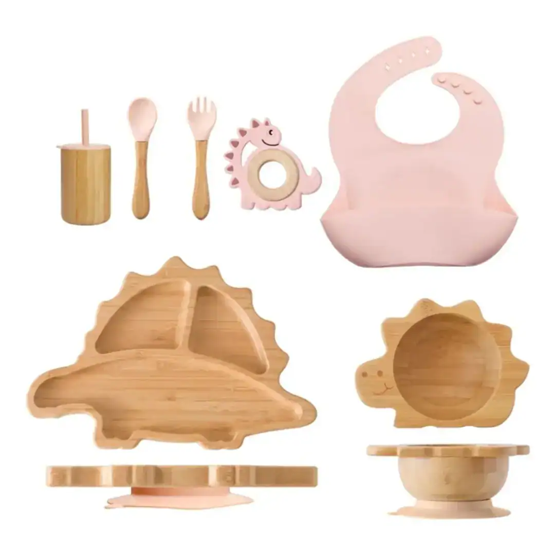 Premium Bamboo Feeding Set – Complete Weaning Essentials for Modern Moms - Image 2