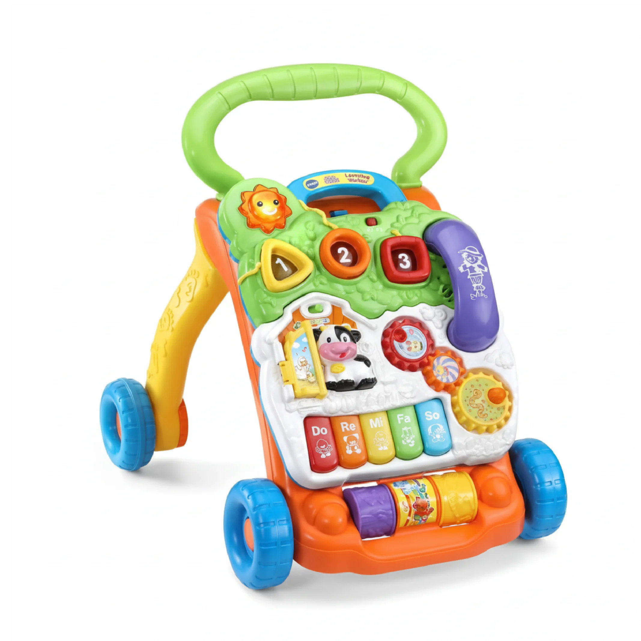 VTech Sit-to-Stand Learning Walker for Babies & Toddlers – Lights, Music, Activity Panel