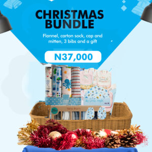 Christmas/New Year Gift Bundle 03 for Toddlers: Flannel, Mittens & More