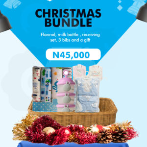 Christmas/New year Gift Bundle 06 - Flannels, Milk Bottle, Bibs and More!