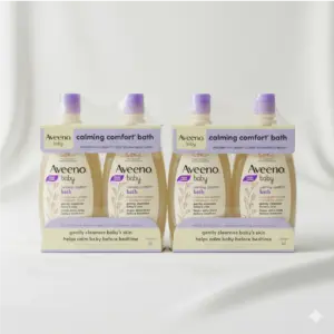 Aveeno Baby Calming Comfort Bath Wash(532ml), Tear-Free