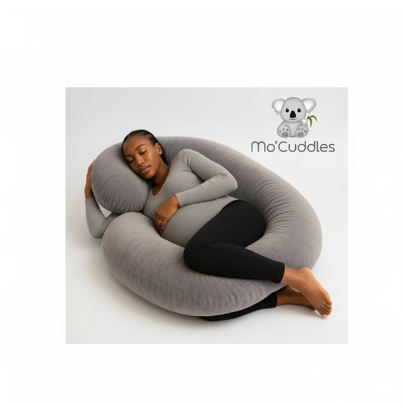 Jumbo C Pregnancy Pillow - Full Body Maternity Sleep Support