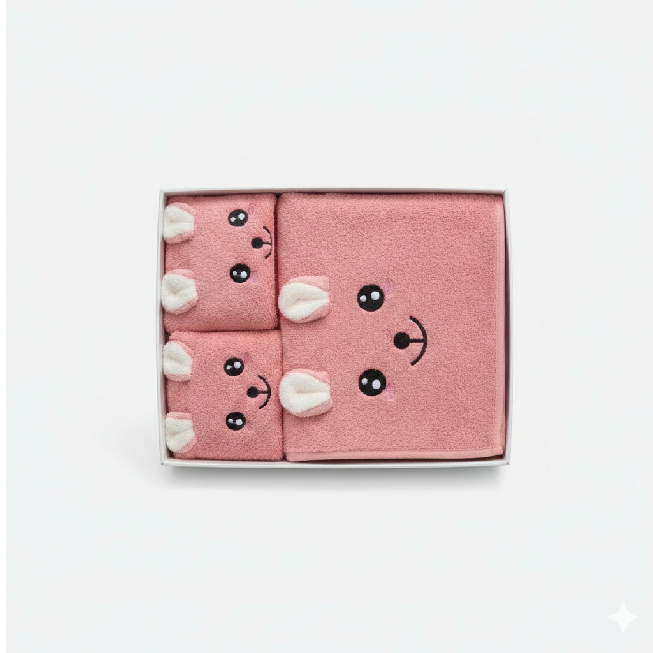 3 Pieces Quality Baby Towel Set – Soft, Absorbent & Gentle Towels for Baby Skin - Image 2