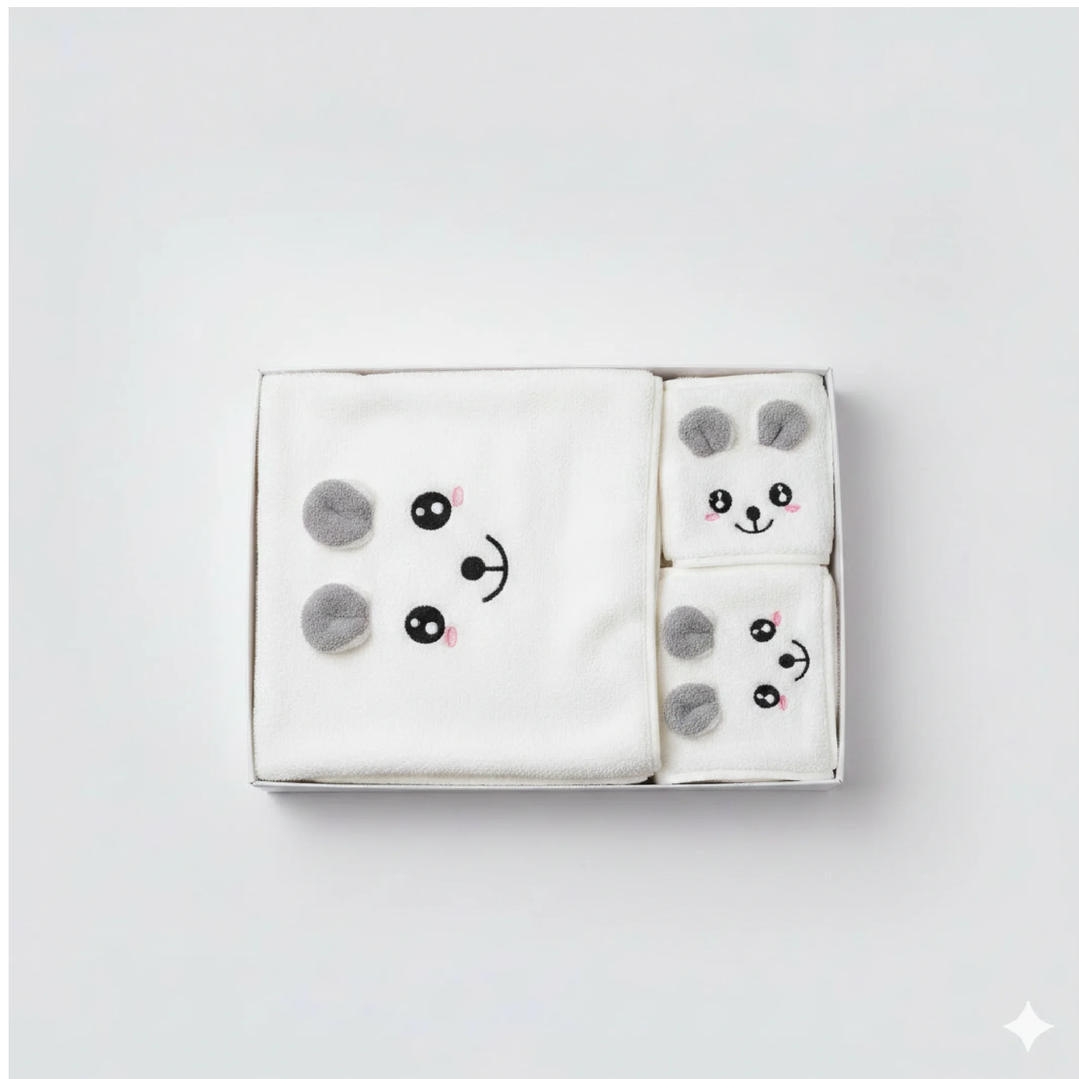 3 Pieces Quality Baby Towel Set – Soft, Absorbent & Gentle Towels for Baby Skin - Image 3