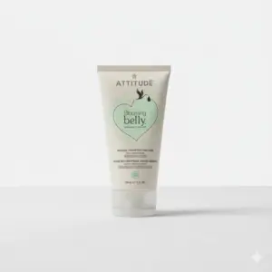 Attitude Blooming Belly Natural Cream – Soothing Cooling Relief for Pregnancy Leg Discomfort