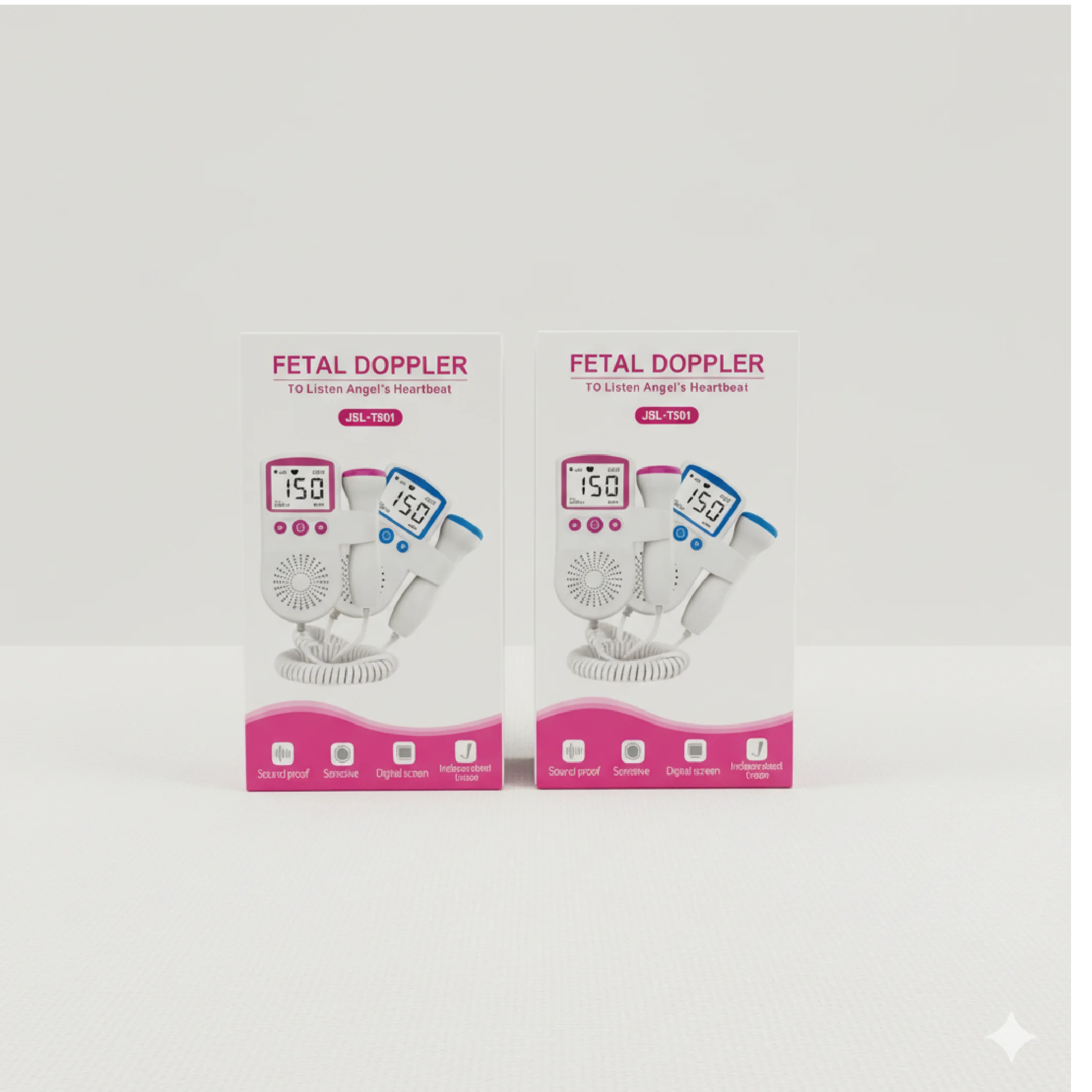 Fetal Doppler – At-Home Prenatal Heartbeat Monitor for Reassurance & Bonding