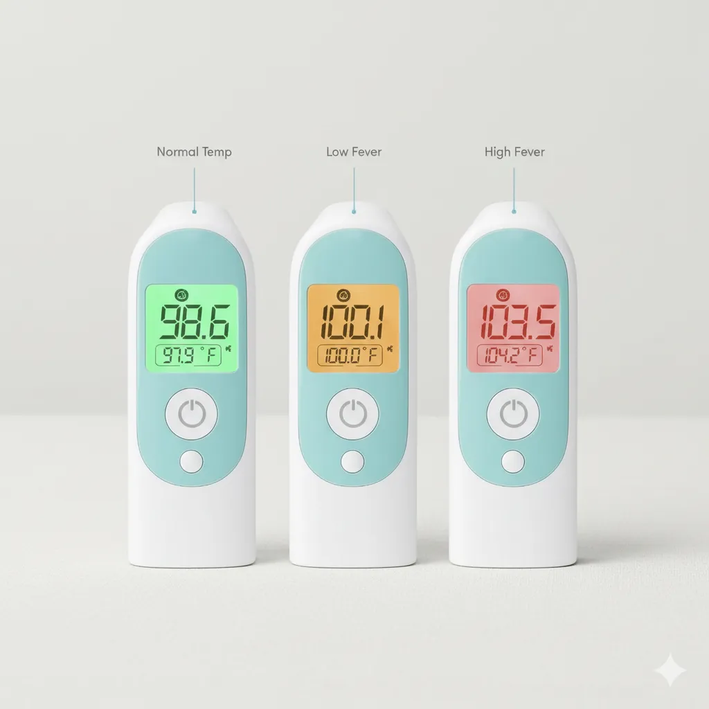 Frida Baby 3-in-1 Infrared Thermometer for Ear, Forehead & Touchless – for Babies and Adults - Image 2