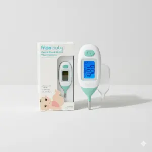 Frida Baby Rectal Thermometer for Babies – Quick, Accurate & Safe temperature Monitoring fornInfants