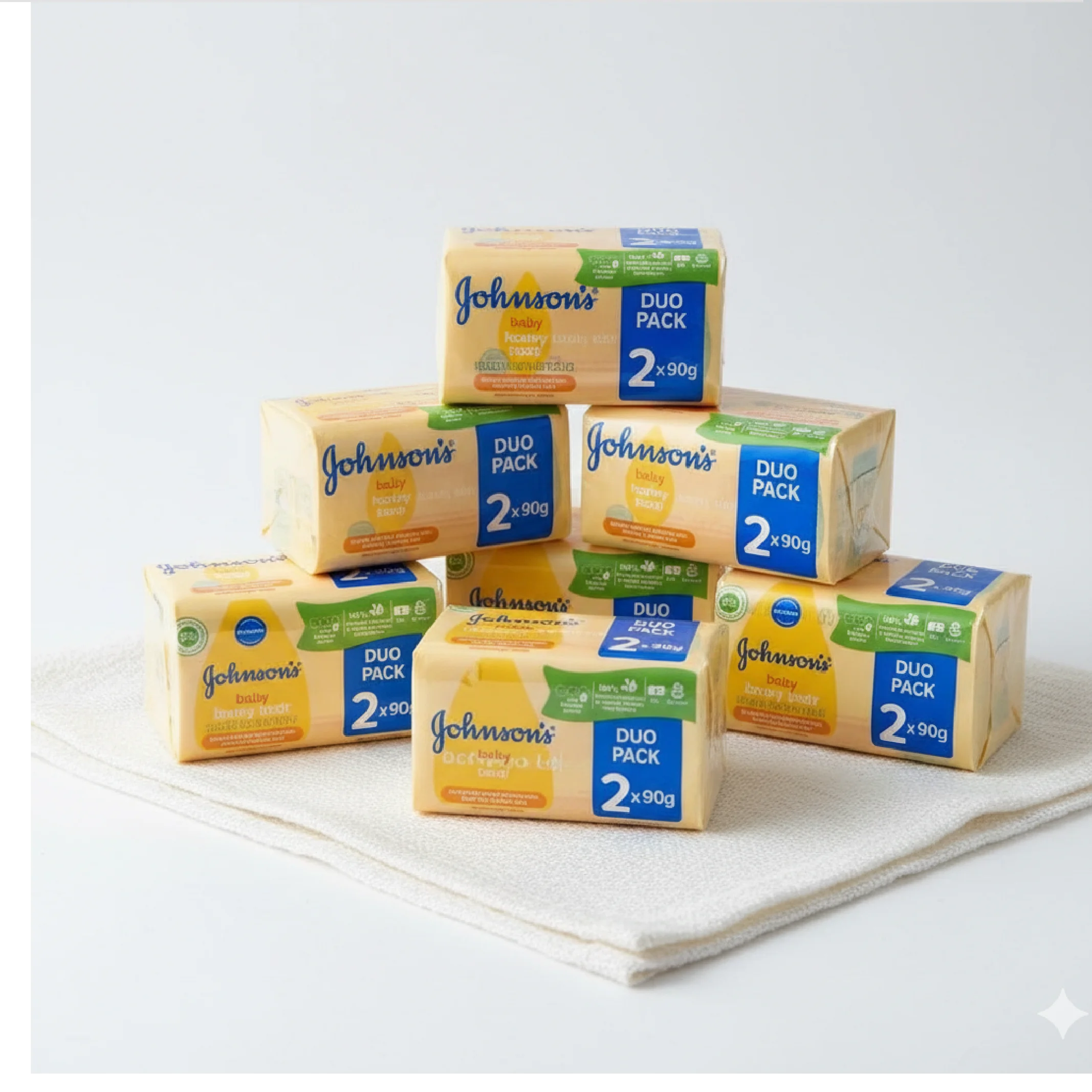 Johnson’s Duo Baby Soap – Gentle Moisturizing Bath Bar for Babies