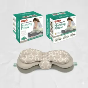 Tiibaby Adjustable Nursing Pillow – Multi-Use Support Pillow for Nursing, Reading & Rest  Give yourself