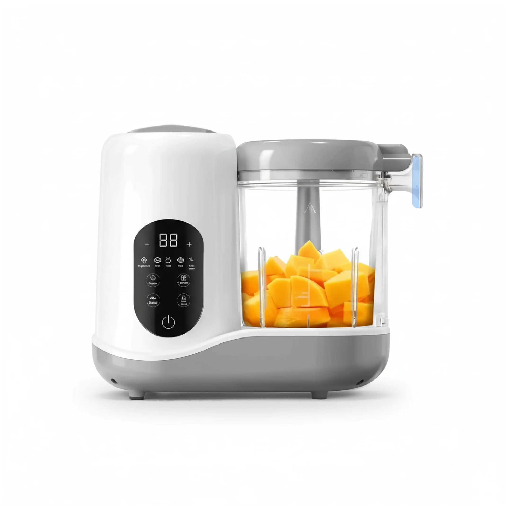 Babe I'uv 5-in-1 Baby Food Maker – Steamer, Blender, Juicer & Meat Grinder with Smart Touch LED Panel
