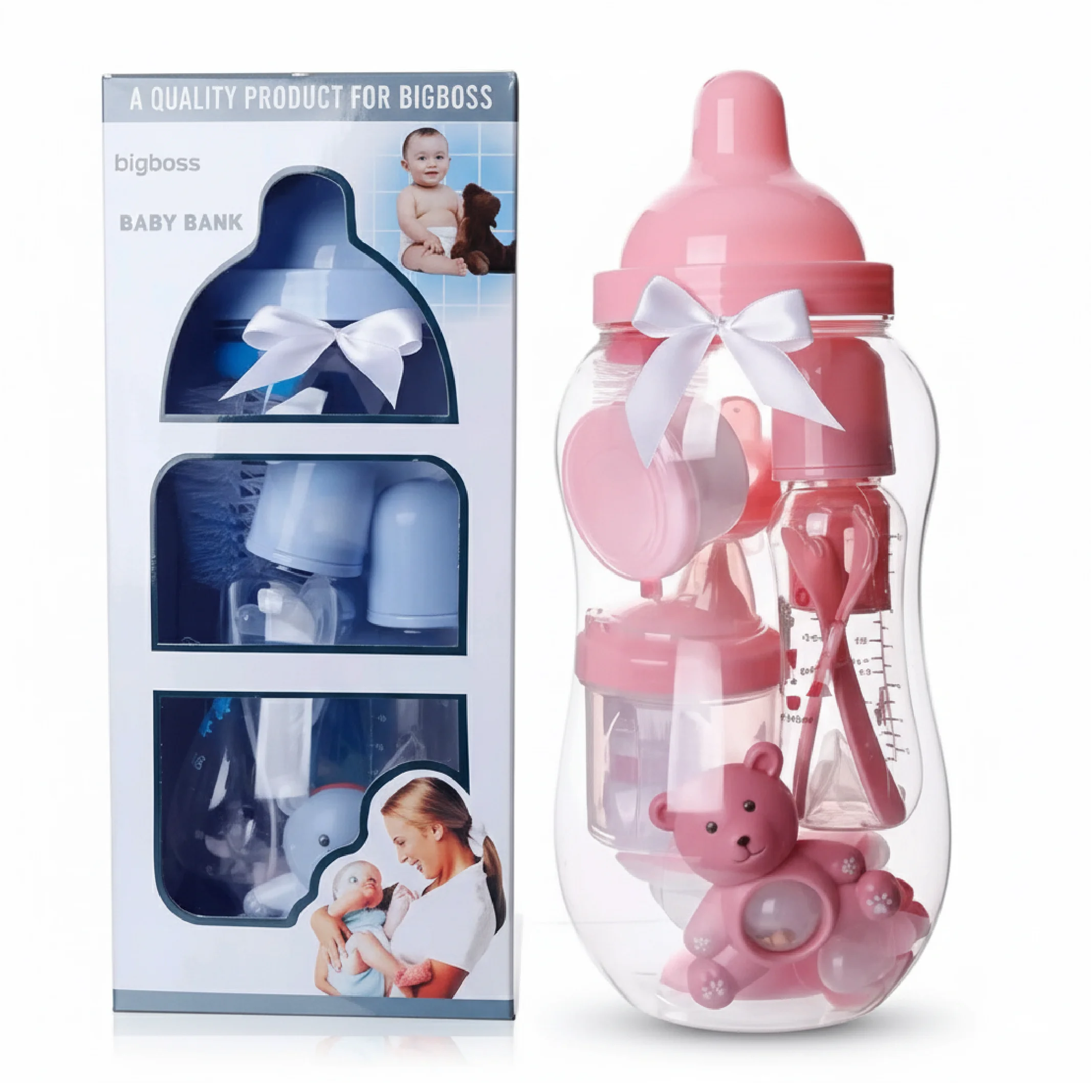Baby Bank Bottle Set – Complete Baby Feeding & Care Essentials Kit