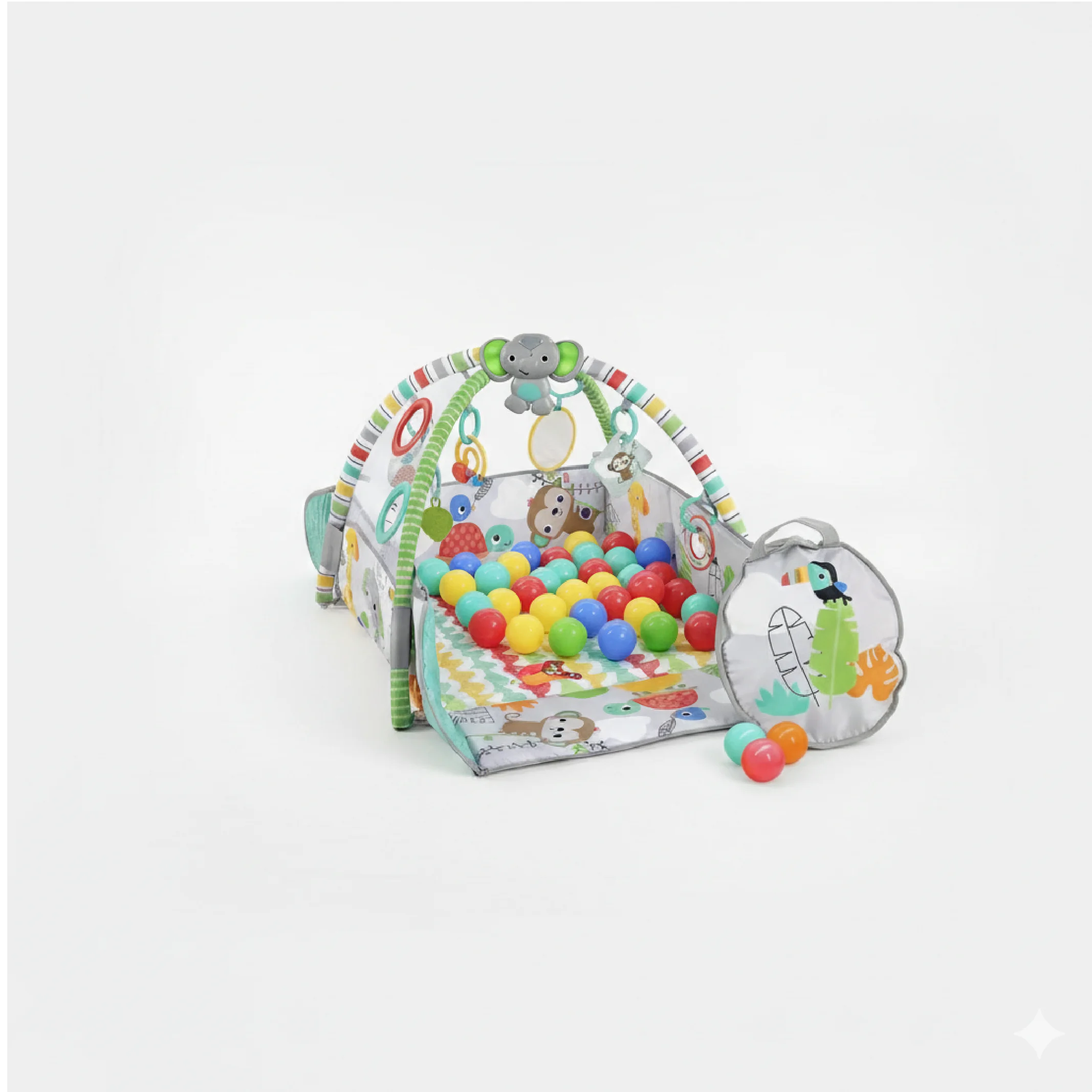 Baby Play & Activity Gym – Interactive Play Mat with Balls for Sensory Development & Early Learning