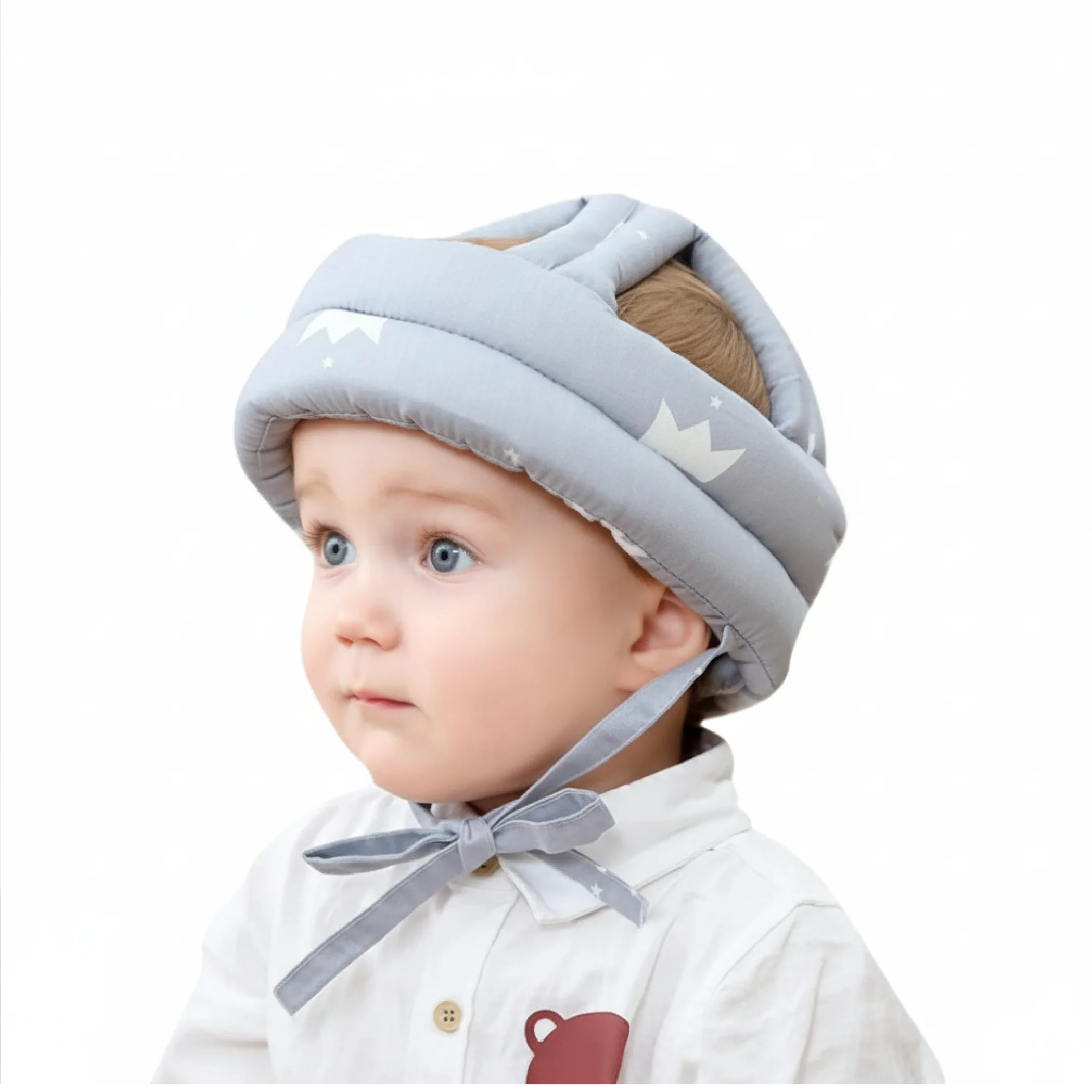 Baby Safety Head Protector Helmet – Soft Cushioned Adjustable Protective Cap - Image 2