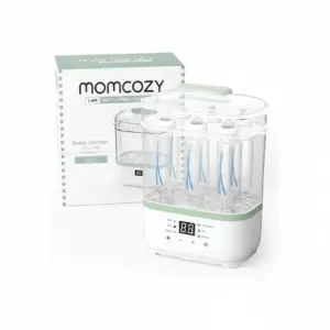 Momcozy Bottle Sterilizer & Dryer – 8-in-1 Electric Steam Baby Bottles, Pump Parts & Accessories Sterilizer.