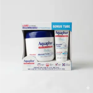 Aquaphor Healing Ointment 2-in-1 Set with Bonus Tube